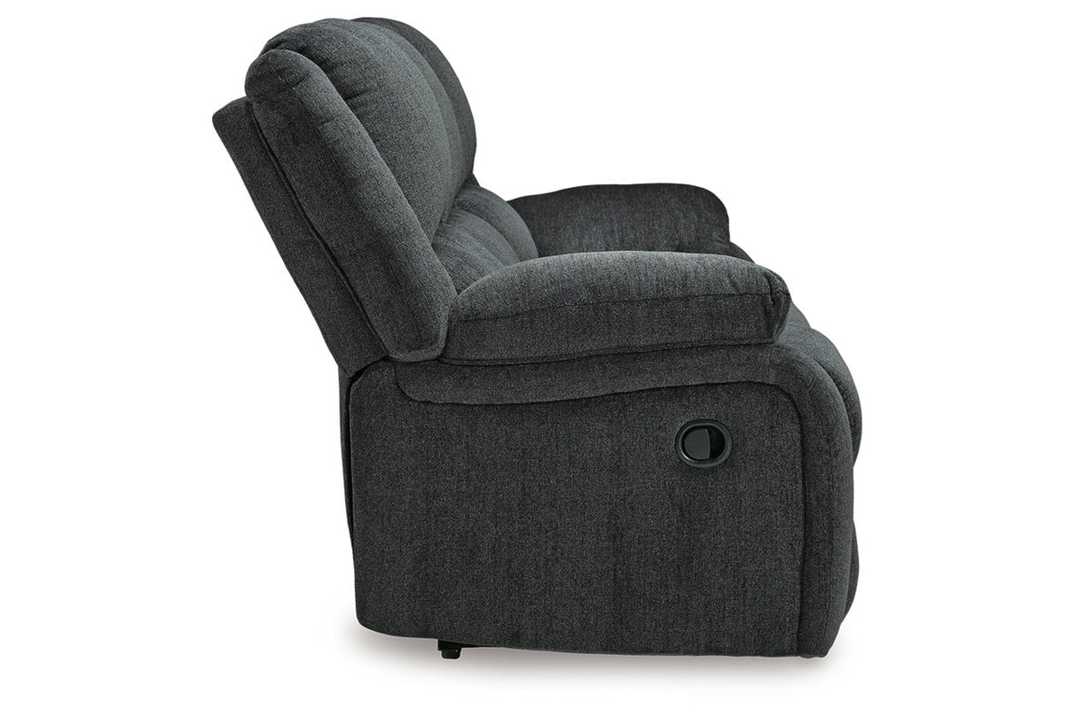 Draycoll Slate Reclining Sofa and Recliner from Ashley - Luna Furniture