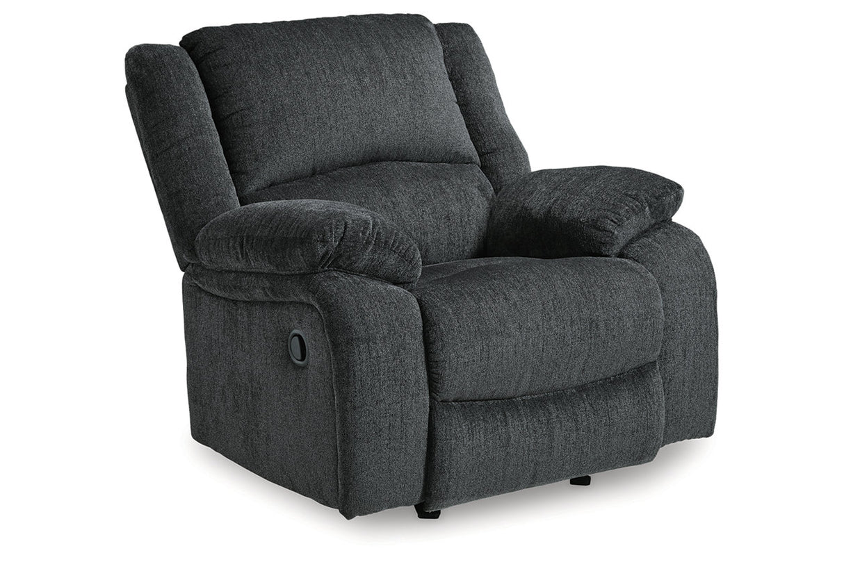 Draycoll Slate Reclining Sofa and Recliner from Ashley - Luna Furniture