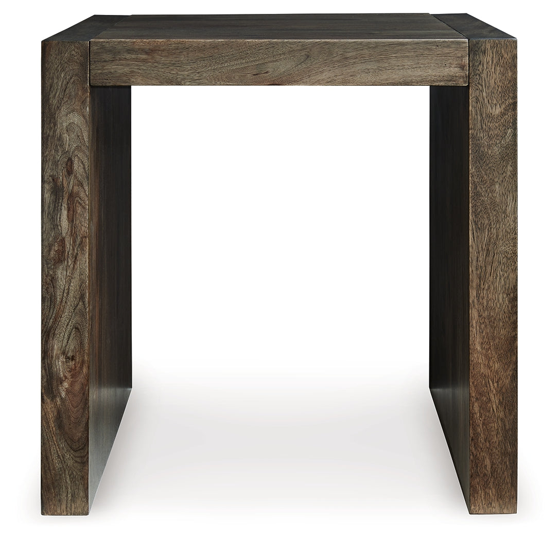 Dreggan Brown End Table from Ashley Furniture - Luna Furniture