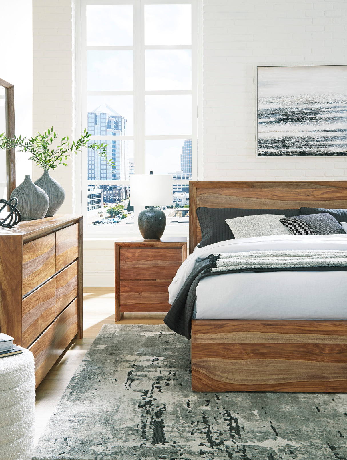 Dressonni Brown Panel Bedroom Set from Ashley Furniture - Luna Furniture