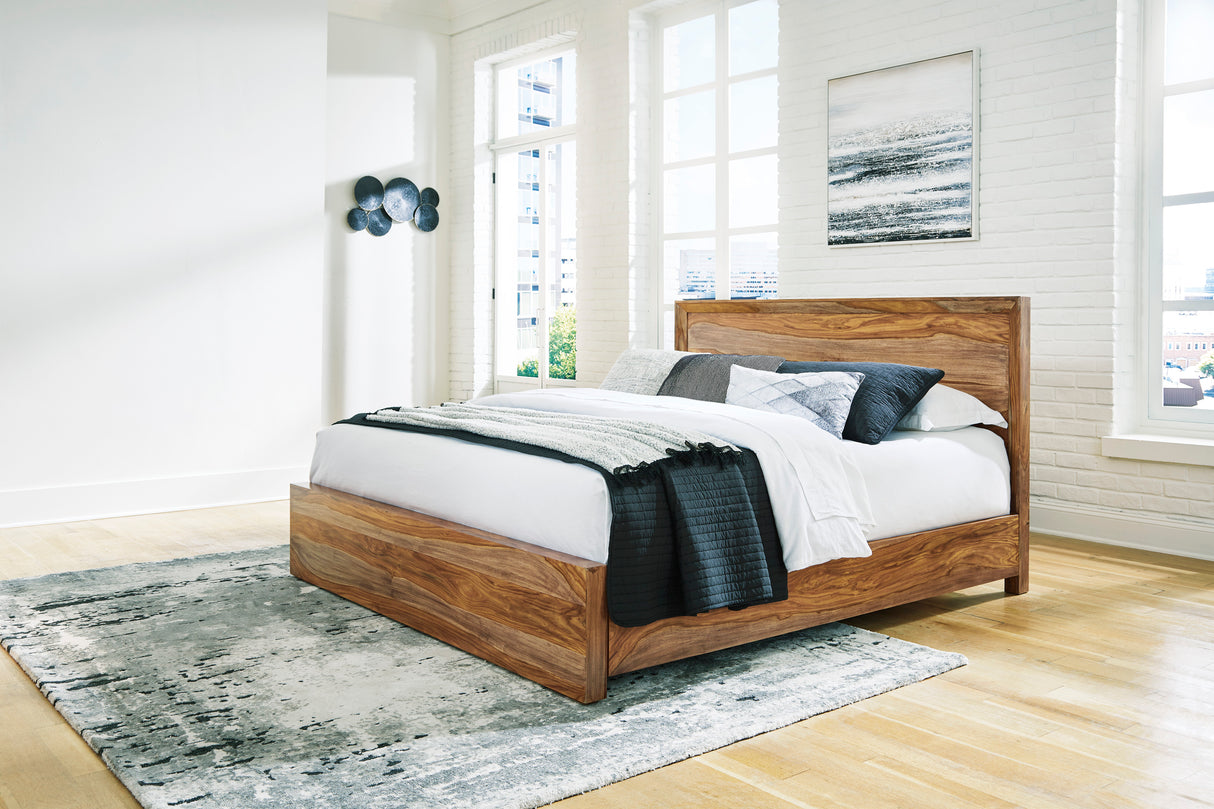 Dressonni Brown Panel Bedroom Set from Ashley Furniture - Luna Furniture