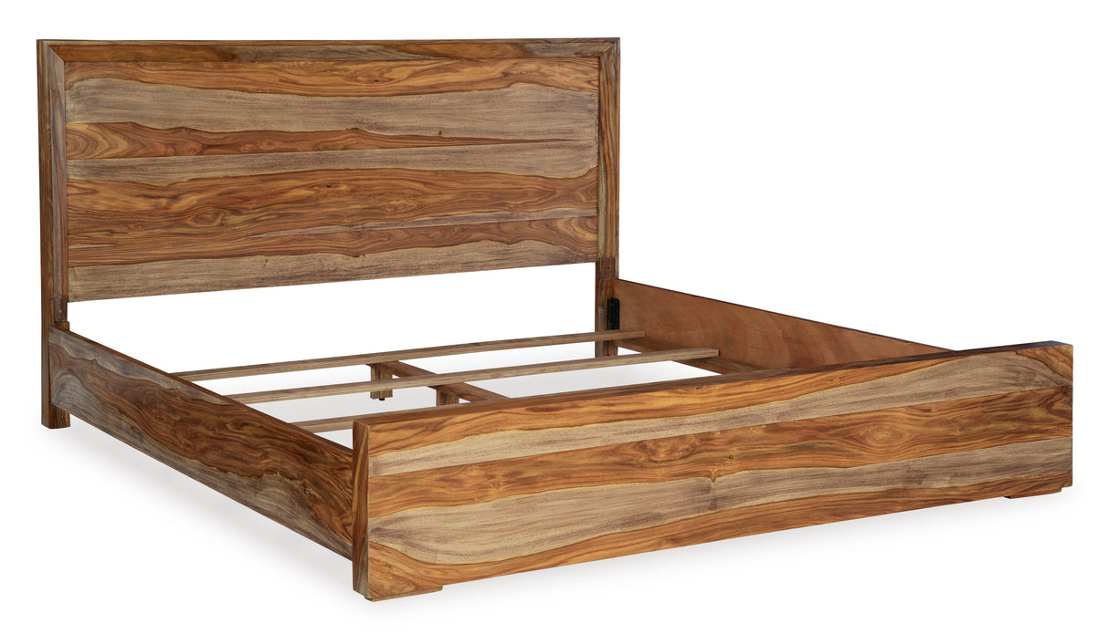 Dressonni Brown Panel Bedroom Set from Ashley Furniture - Luna Furniture