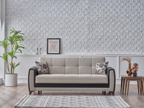 Dublin Boss Cream Sleeper Sofa