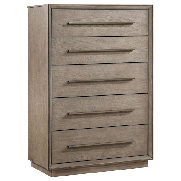 Durango Washed Oak 8-Drawer Bedroom Chest