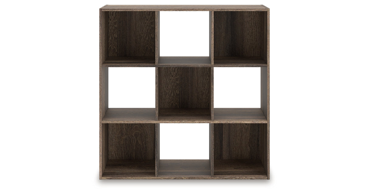 Shallifer Brown Nine Cube Organizer from Ashley - Luna Furniture