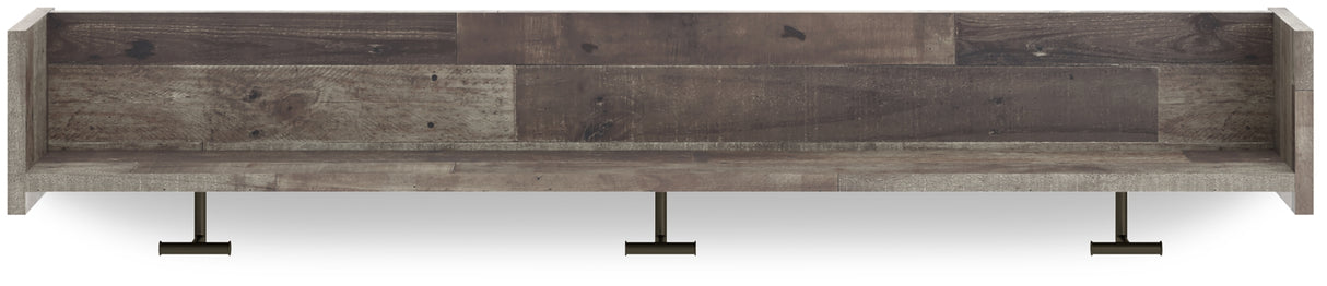 Neilsville Multi Gray Wall Mounted Coat Rack with Shelf from Ashley - Luna Furniture