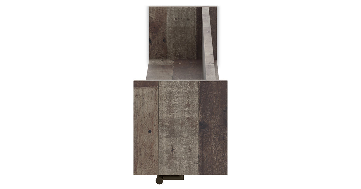 Neilsville Multi Gray Wall Mounted Coat Rack with Shelf from Ashley - Luna Furniture