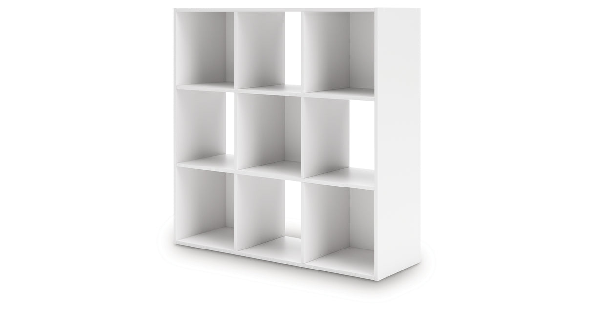 Onita White Nine Cube Organizer from Ashley - Luna Furniture