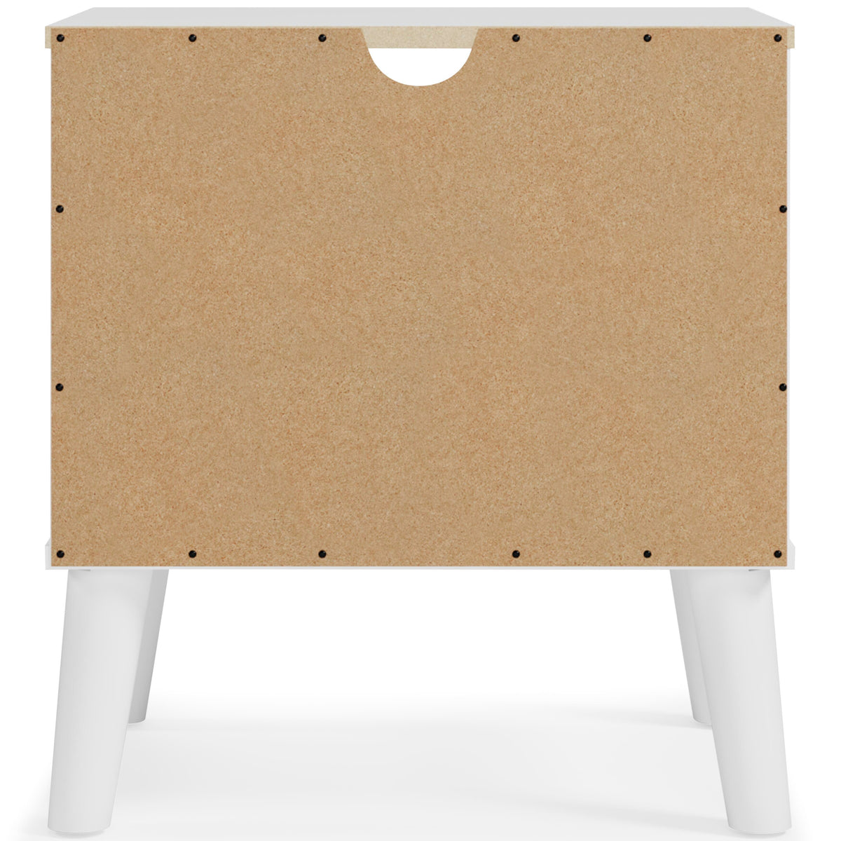 Piperton Two-tone Brown/White Nightstand from Ashley Furniture - Luna Furniture