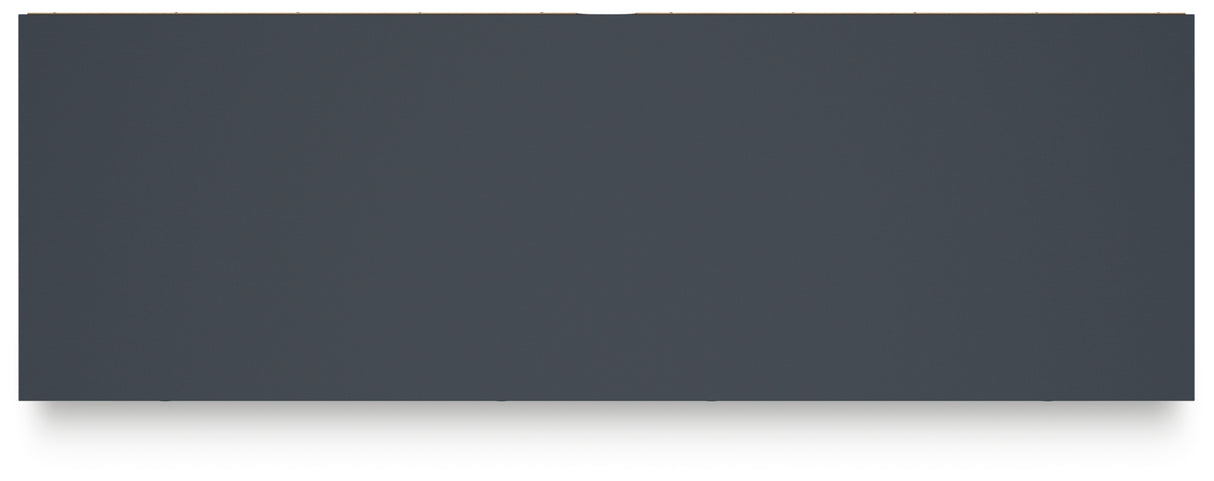 Simmenfort Twin Panel Headboard with Dresser in Navy Blue from Ashley - Luna Furniture