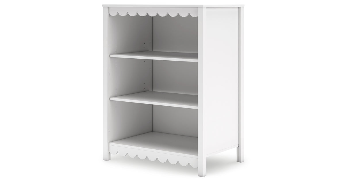 Hallityn White Bookcase from Ashley - Luna Furniture
