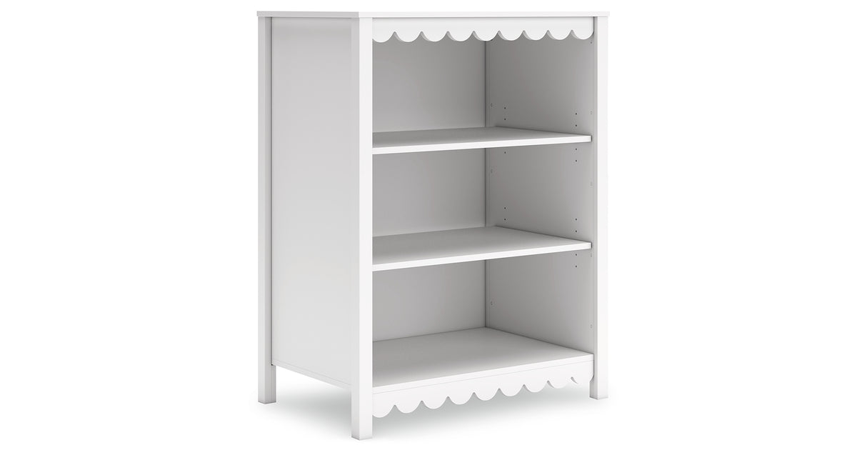 Hallityn White Bookcase from Ashley - Luna Furniture