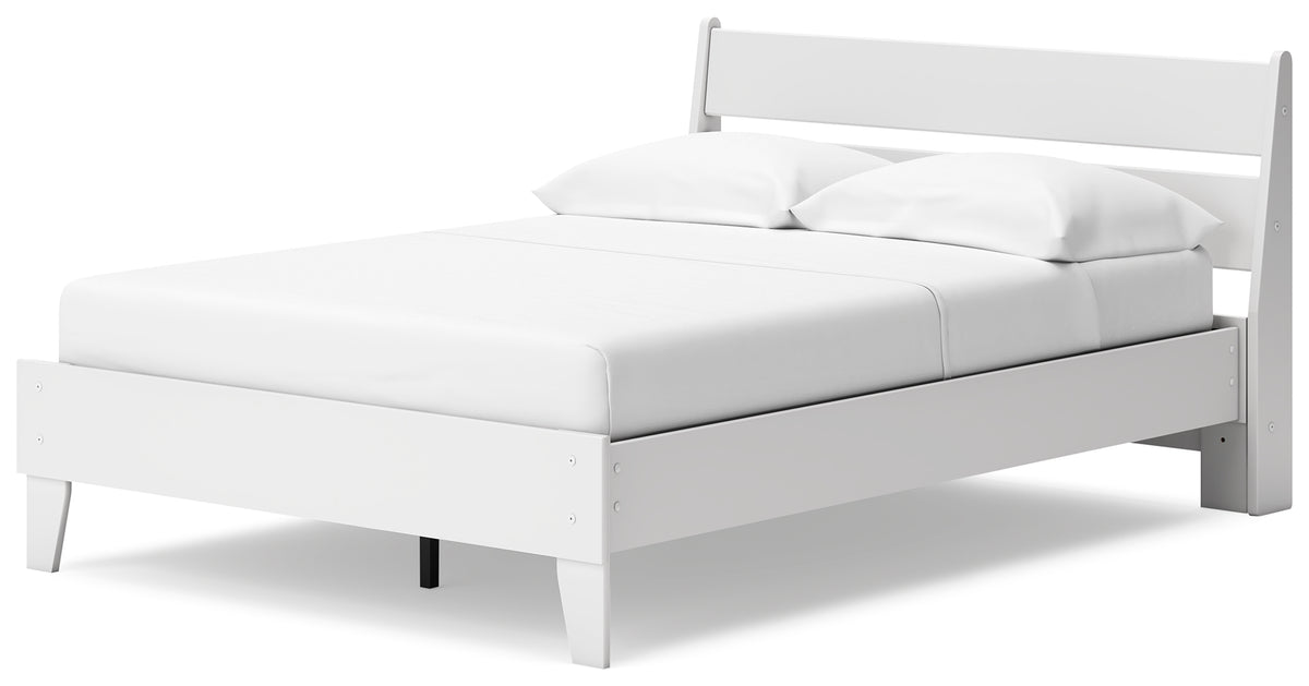 Socalle Two-tone Full Platform Bed from Ashley - Luna Furniture