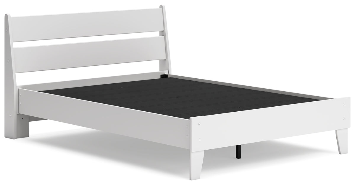 Socalle Two-tone Full Platform Bed from Ashley - Luna Furniture