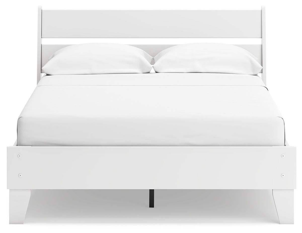 Socalle Two-tone Full Platform Bed from Ashley - Luna Furniture