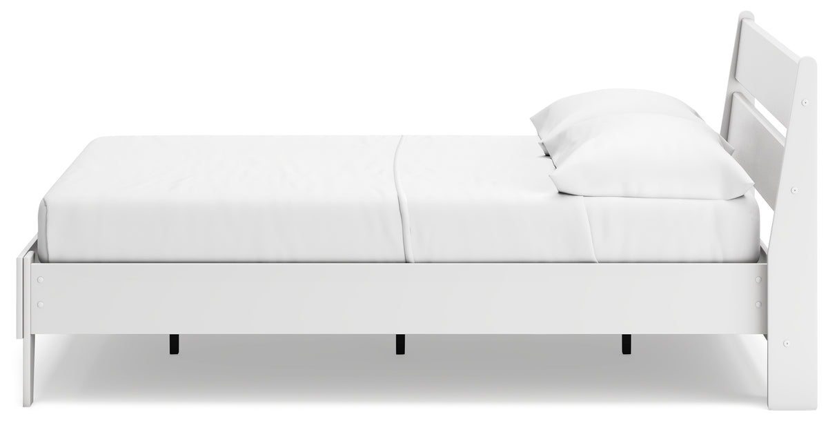 Socalle Two-tone Full Platform Bed from Ashley - Luna Furniture
