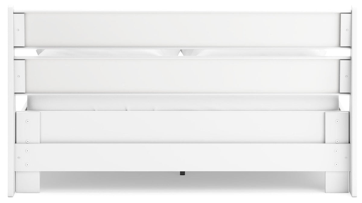Socalle Two-tone Queen Panel Platform Bed from Ashley - Luna Furniture