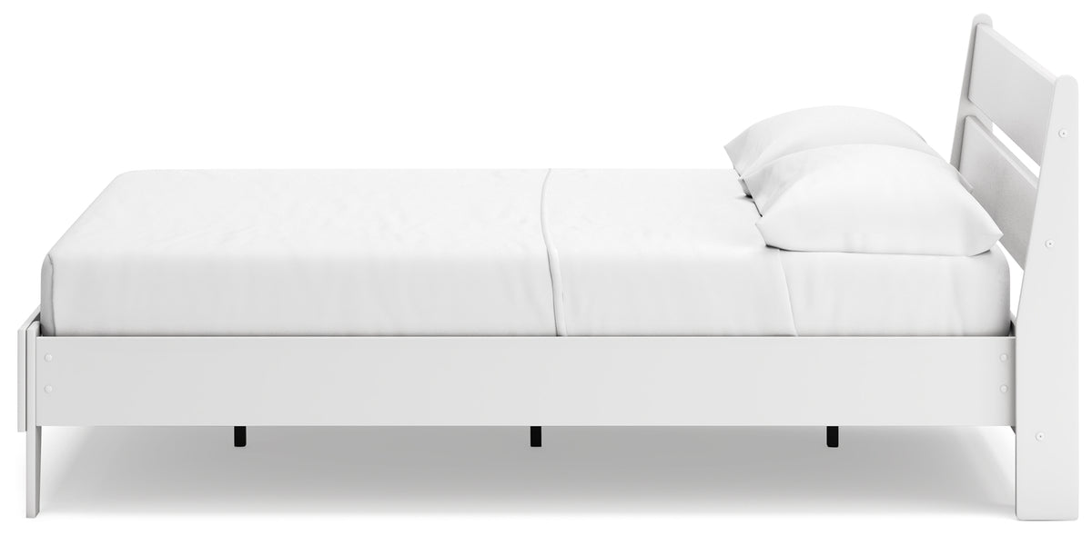 Socalle Two-tone Queen Panel Platform Bed from Ashley - Luna Furniture