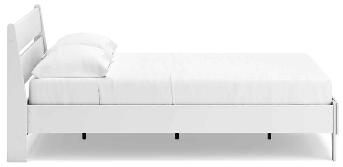 Socalle Two-tone Queen Panel Platform Bed from Ashley - Luna Furniture