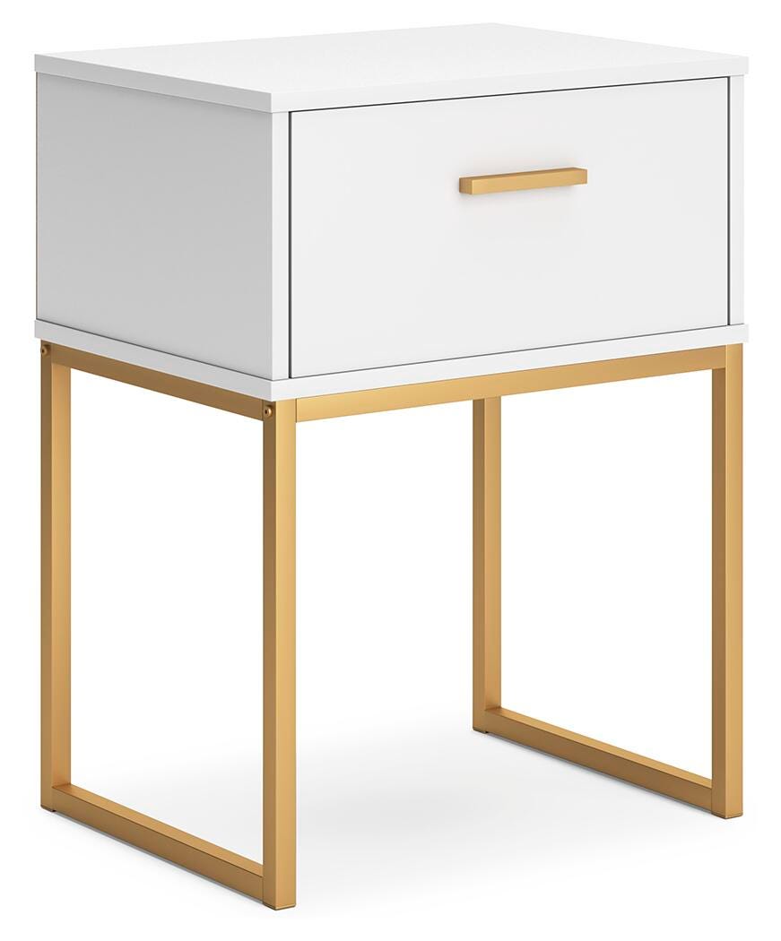 Socalle Queen Panel Headboard with Dresser and Nightstand in Two-tone from Ashley Furniture - Luna Furniture