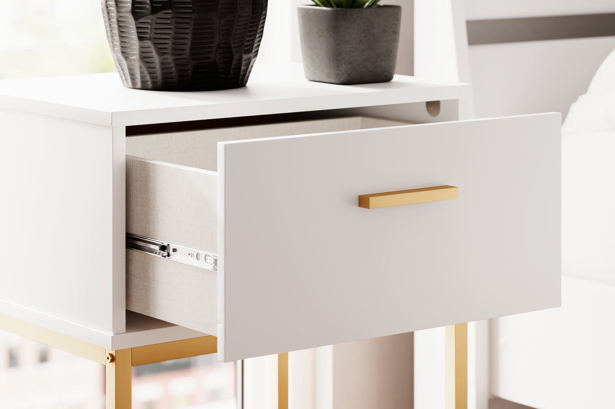 Socalle Full Panel Headboard with Dresser and Nightstand in Two-tone from Ashley - Luna Furniture