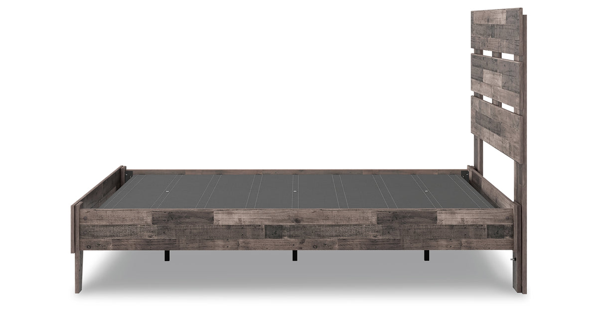Neilsville Multi Gray Full Platform Bed from Ashley - Luna Furniture