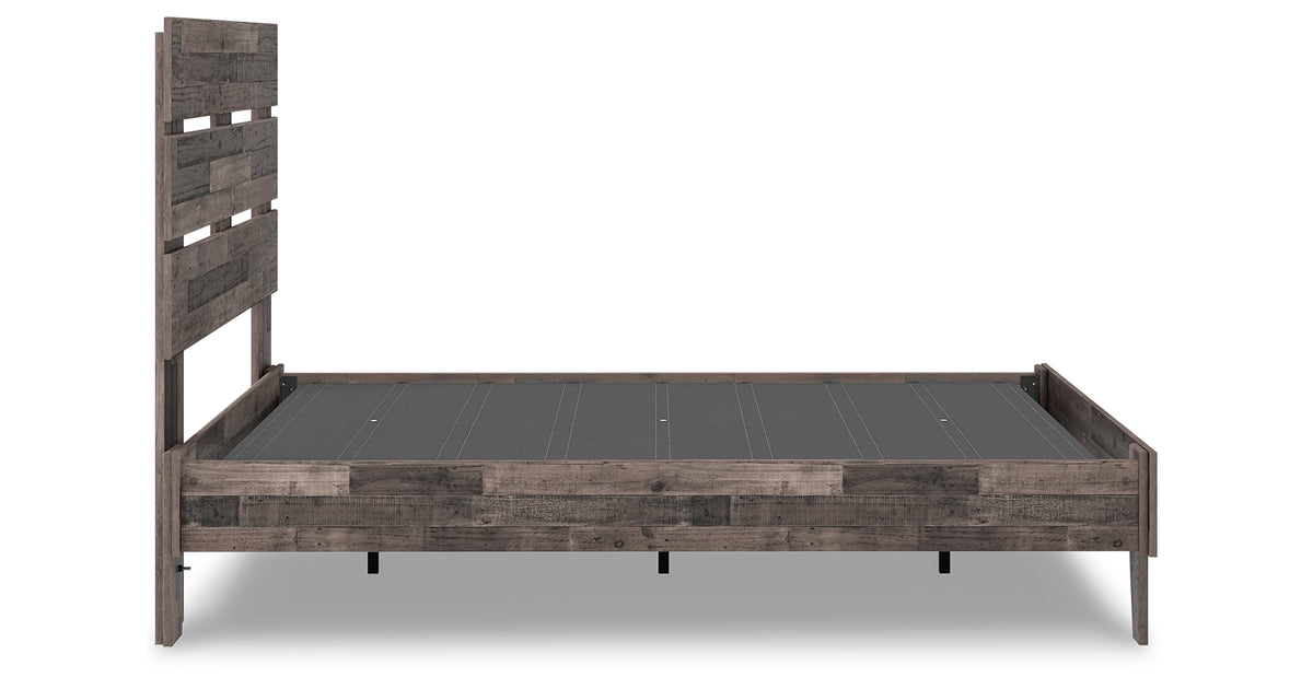 Neilsville Multi Gray Full Platform Bed from Ashley - Luna Furniture