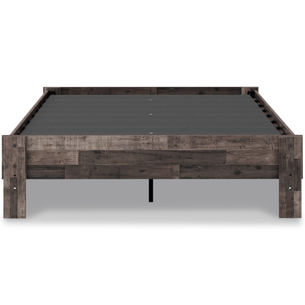 Neilsville Full Platform Bed with Mattress in Multi Gray from Ashley - Luna Furniture