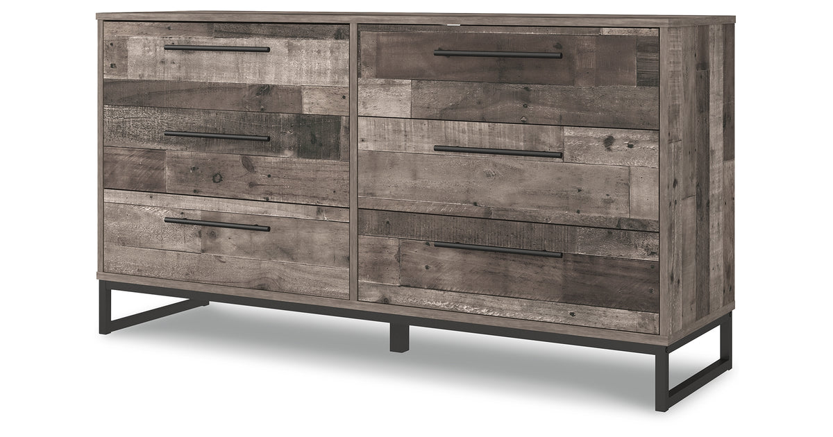 Neilsville Multi Gray Dresser from Ashley - Luna Furniture