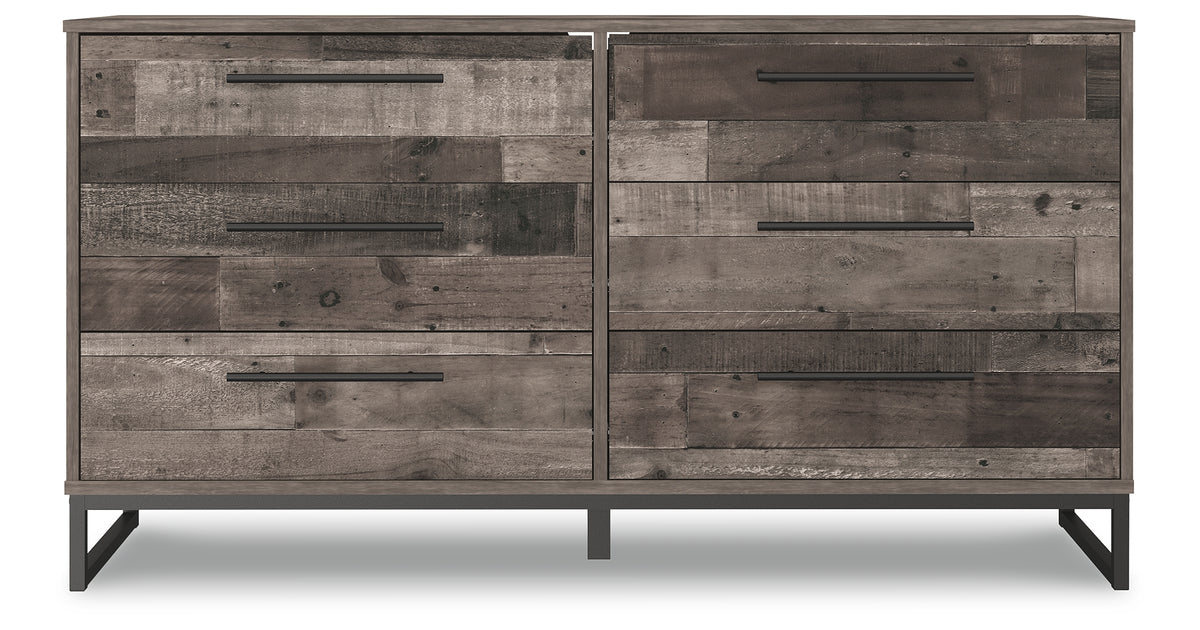 Neilsville Multi Gray Dresser from Ashley - Luna Furniture