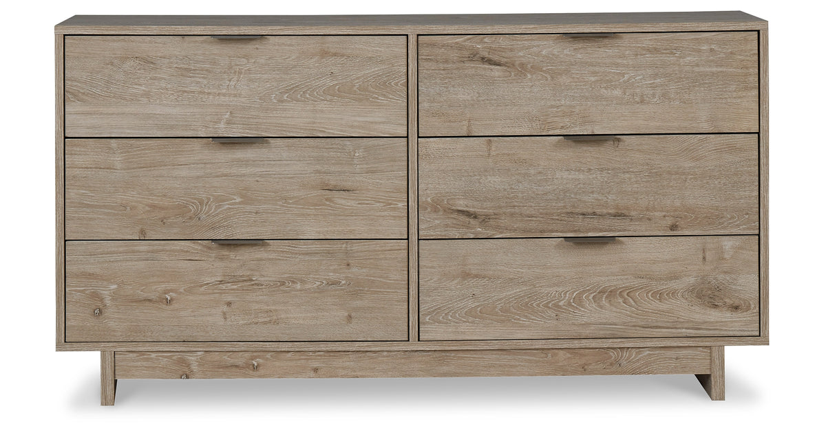 Oliah Natural Dresser from Ashley Furniture - Luna Furniture
