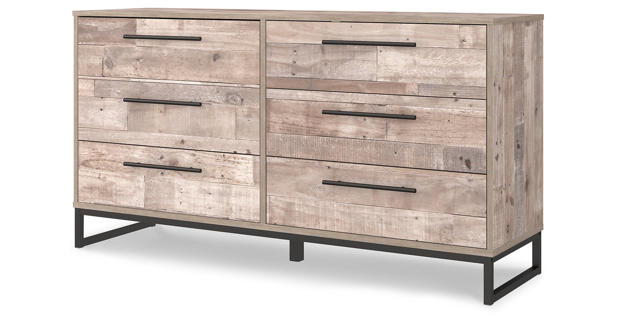 Neilsville Whitewash Dresser from Ashley Furniture - Luna Furniture