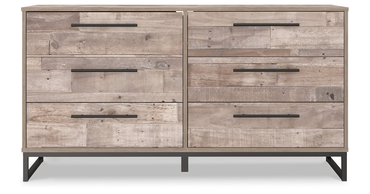 Neilsville Whitewash Dresser from Ashley Furniture - Luna Furniture