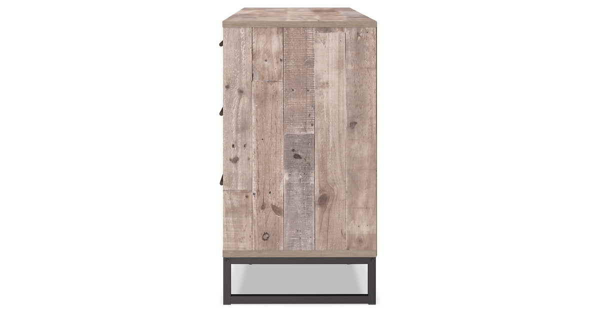 Neilsville Whitewash Dresser from Ashley Furniture - Luna Furniture