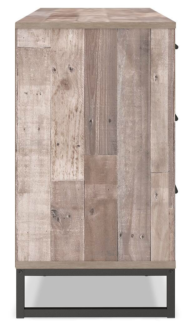 Neilsville Whitewash Dresser from Ashley Furniture - Luna Furniture