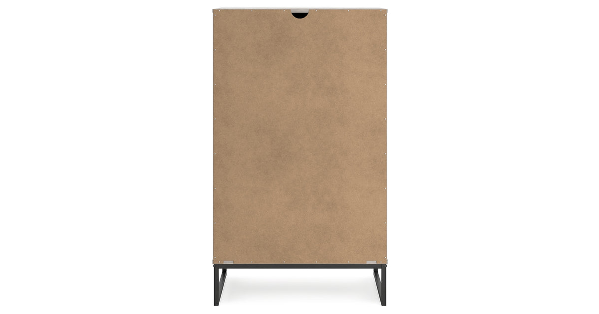 Neilsville Whitewash Chest of Drawers from Ashley Furniture - Luna Furniture