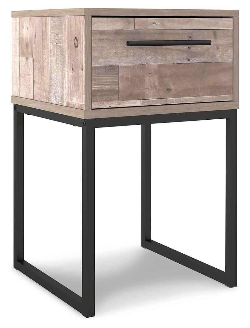 Neilsville Whitewash Nightstand from Ashley - Luna Furniture