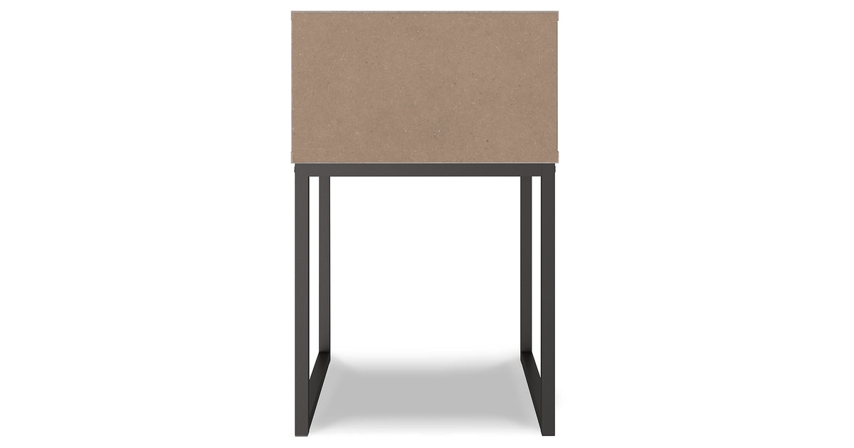 Neilsville Whitewash Nightstand from Ashley - Luna Furniture