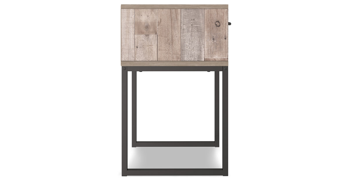 Neilsville Whitewash Nightstand from Ashley - Luna Furniture