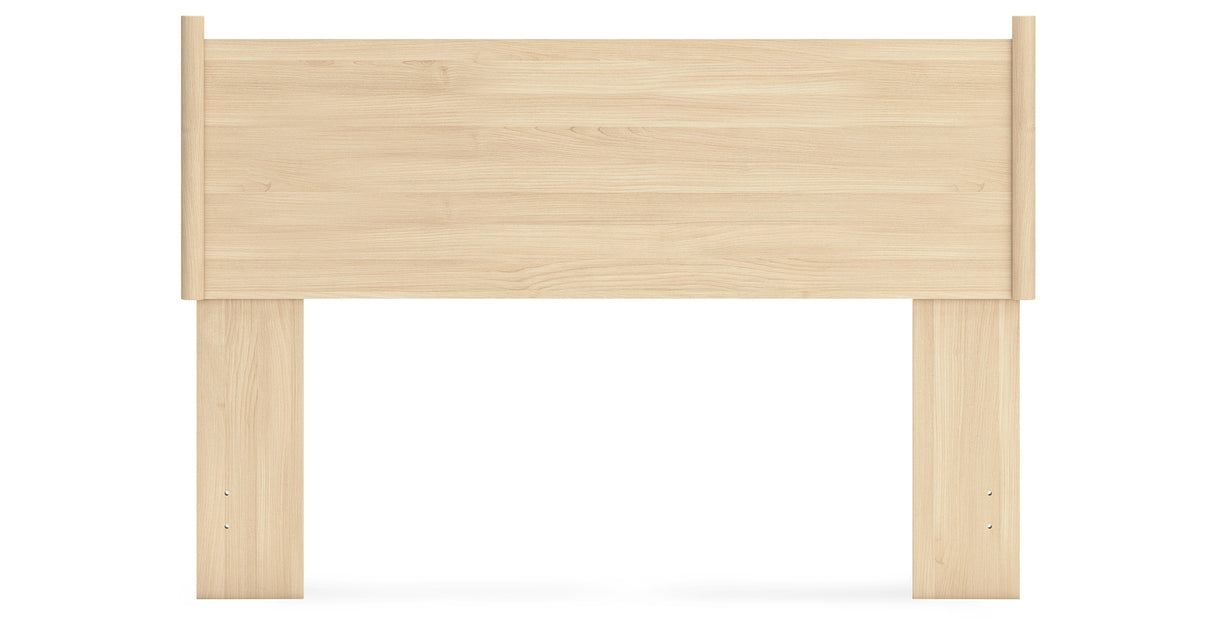 Cabinella Queen Panel Headboard with Dresser and 2 Nightstands in Tan from Ashley Furniture - Luna Furniture