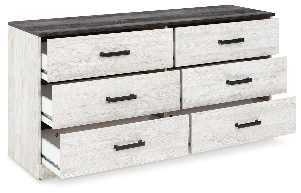 Shawburn Dresser and 2 Nightstands from Ashley - Luna Furniture