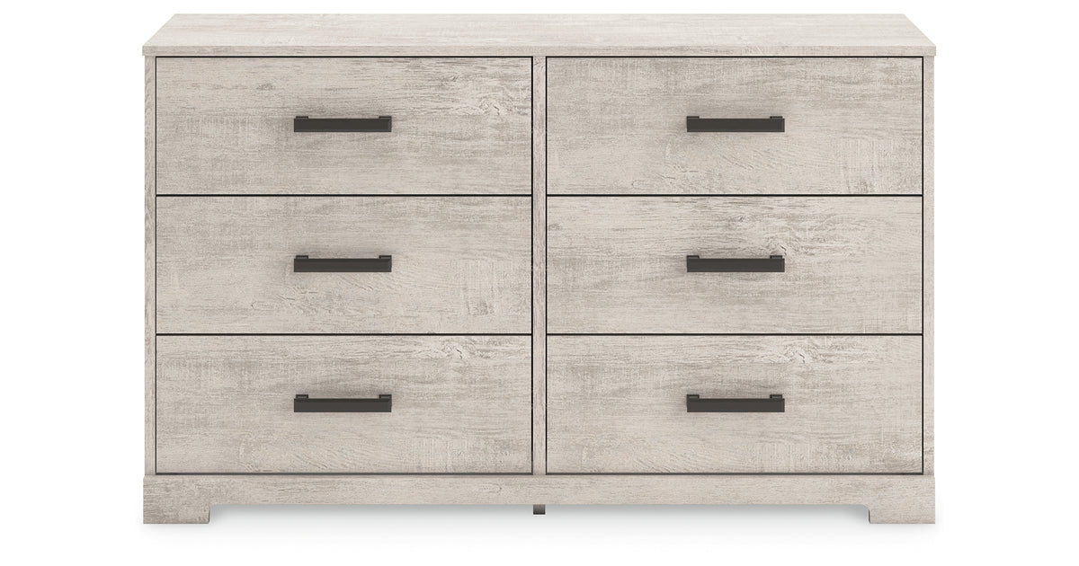 Shawburn Whitewash Dresser from Ashley - Luna Furniture