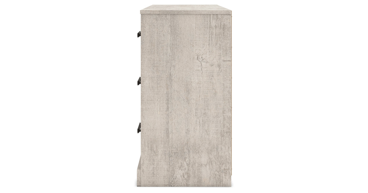 Shawburn Whitewash Dresser from Ashley - Luna Furniture