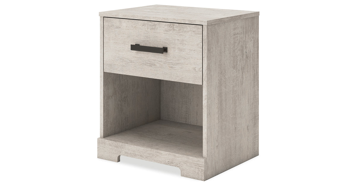 Shawburn Whitewash Nightstand from Ashley - Luna Furniture