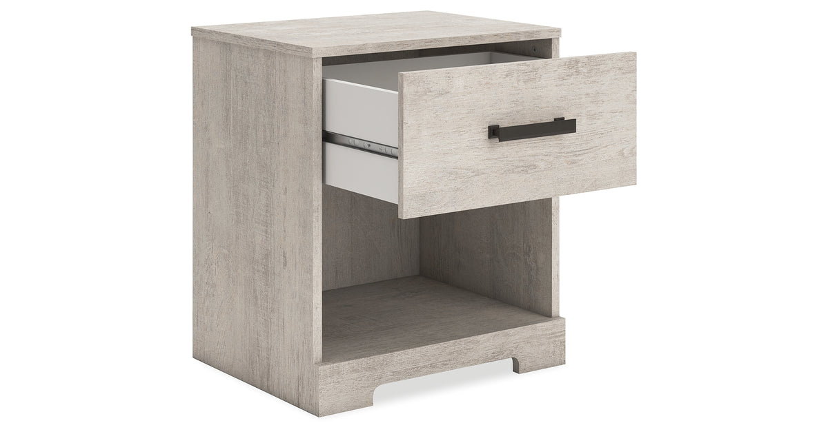 Shawburn Whitewash Nightstand from Ashley - Luna Furniture