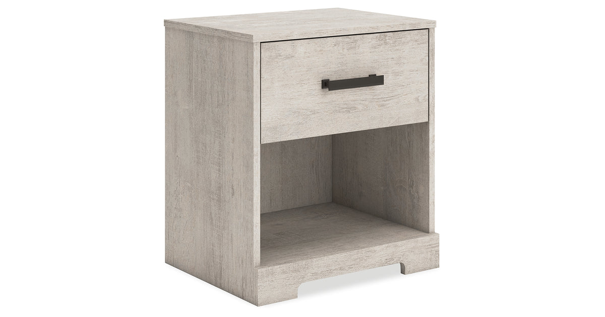Shawburn Whitewash Nightstand from Ashley - Luna Furniture