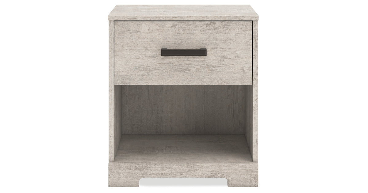 Shawburn Whitewash Nightstand from Ashley - Luna Furniture