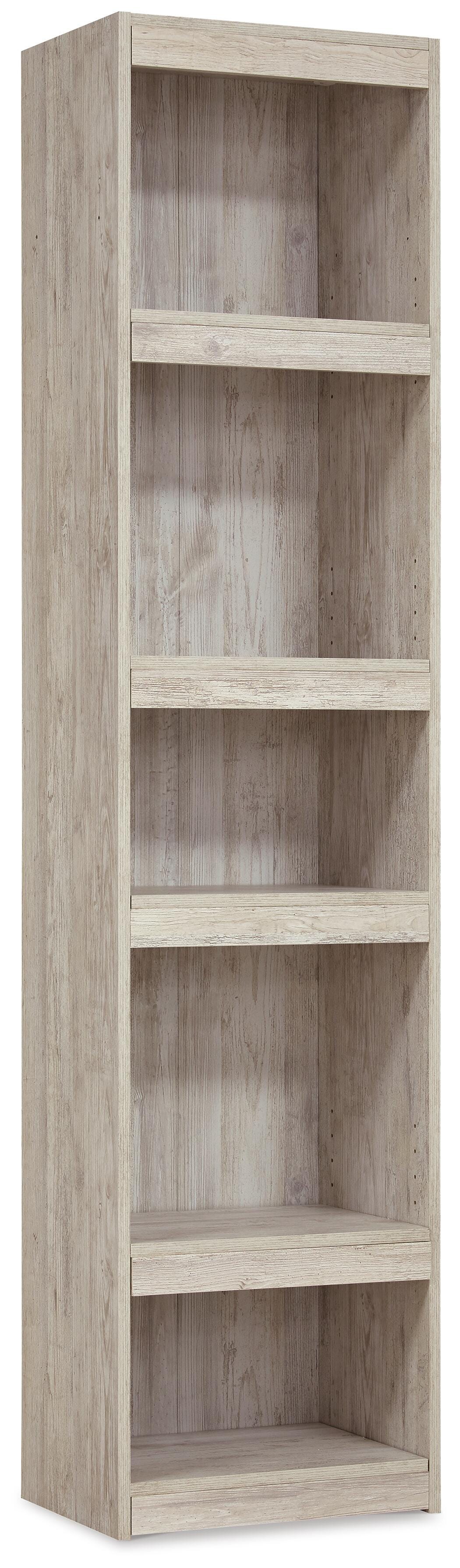 Willowton Whitewash 4-Piece Entertainment Center with Electric Fireplace from Ashley - Luna Furniture