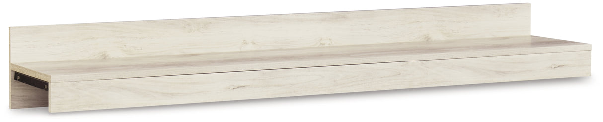 Bellaby Whitewash 4-Piece Entertainment Center from Ashley - Luna Furniture