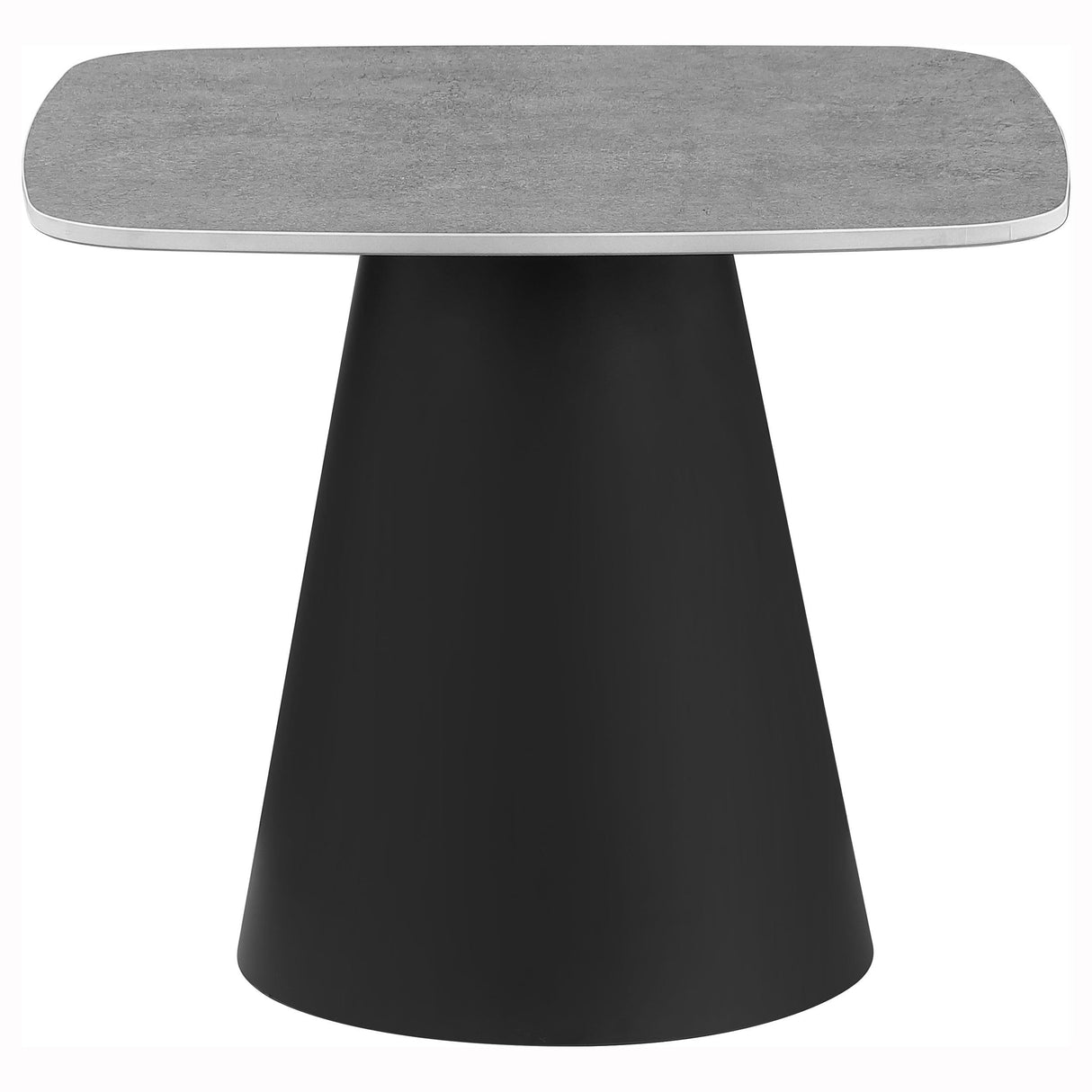 Eason Concrete and Black 2-Piece Cocktail Coffee Table Set from Coaster - Luna Furniture